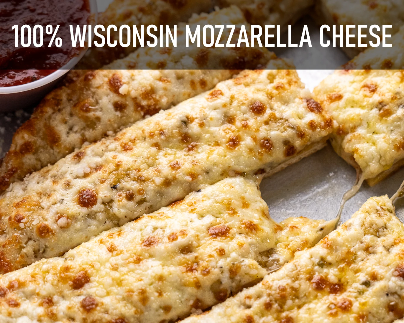 100% wisconsin mozzarella cheese