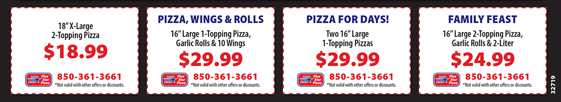 Specials Coupons